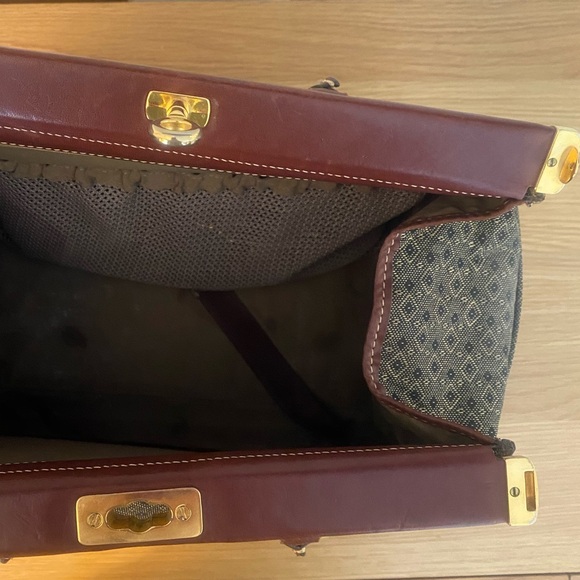 Hartmann Classic Brown and Patterned Doctor Bag - Picture 10 of 14